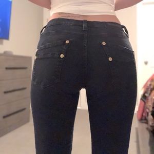 Rock & Republic, Black Stretch Skinny Jean, 10 M